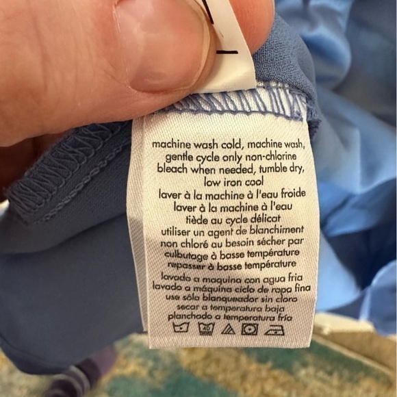 NWT WeWoreWhat blue satin charmeuse cowl midi dress strappy silky sexy - Picture 7 of 10